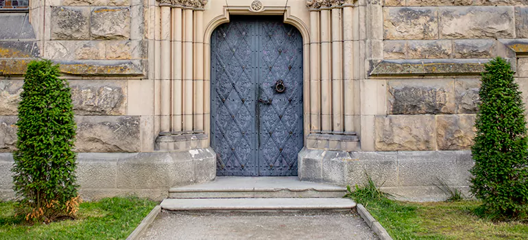 Traditional Double Front Doors in Bloomingdale, FL